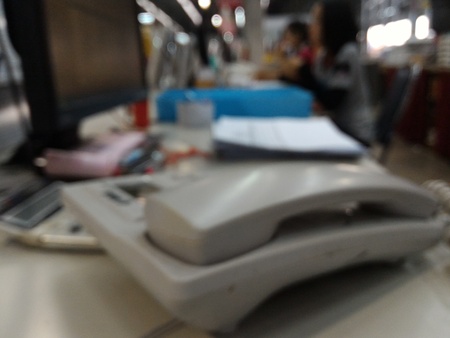 blurred office for background