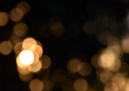 blurred yellow light for backgroundの写真素材
