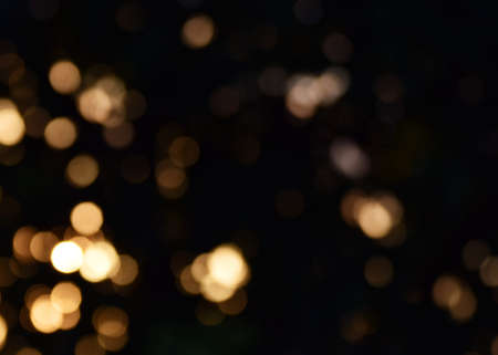 blurred yellow light for backgroundの写真素材