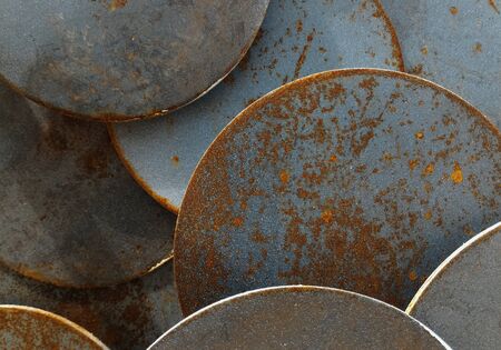 surface of old metal for backgroundの写真素材