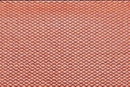 brown ceramic tile roof  texture for backgroundの写真素材