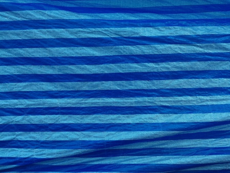 old blue line on plastic after use for a long timeの写真素材