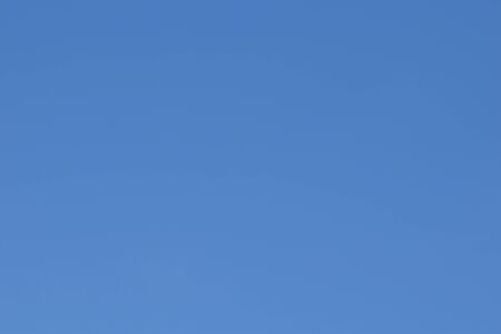 clear blue sky in summer for backgroundの写真素材