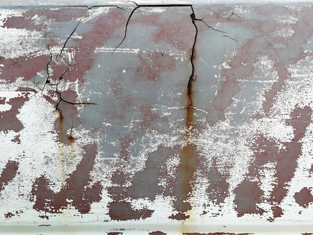 scratch and broken on surface old carの写真素材