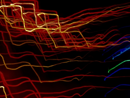 light tails for abstract backgroundの写真素材