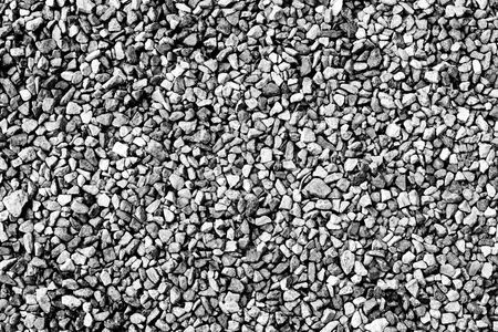 lots dirty stone ground in black and white photographyの写真素材
