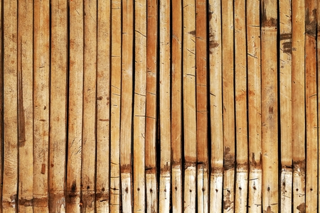 surface old bamboo wood table for backgroundの写真素材