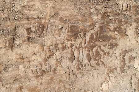 details surface brown soil ground for abstract backgroundの写真素材
