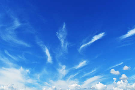 details white cloudy on blue sky for background