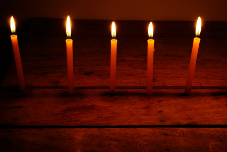 Feel romantic candlelight.の写真素材