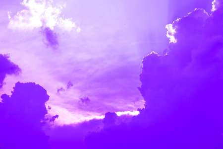 Blue sky with clouds background