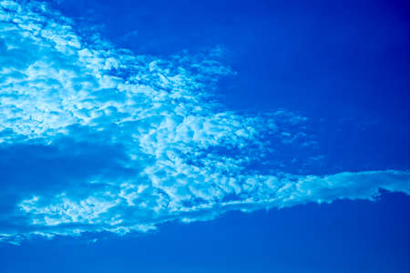 Blue sky with clouds background