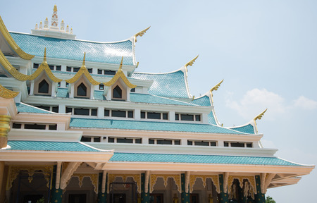 Wat PA POO KON, UDONTHANI, temple Thailand.のeditorial素材