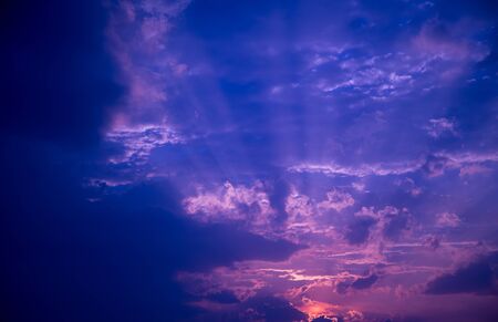 clouds in the  sky.