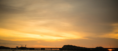 Nice sunsetの写真素材