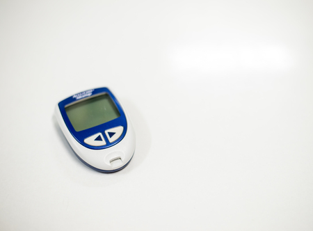 Blood sugar measurementの写真素材