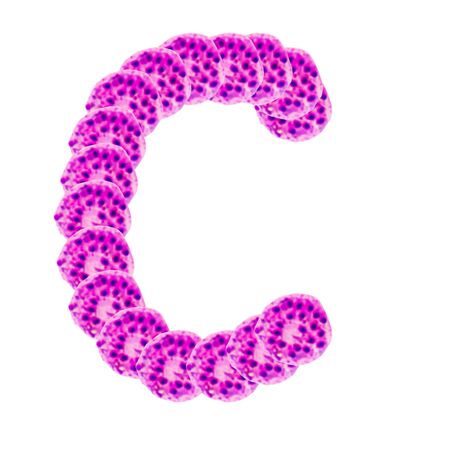 malaria pigment Cの写真素材