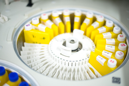 machine in laboratory.の写真素材