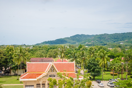 Wat Chalong,Luang Pho Chaem,Thailand, Travel and tourism in Phuket.の写真素材