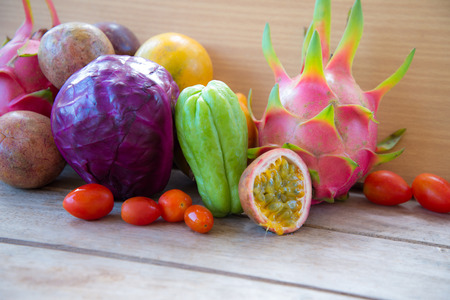 mix fruitsの写真素材