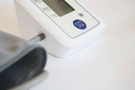 Pressure Monitor on white backgroundの写真素材