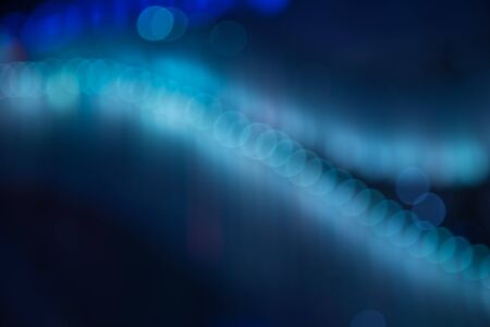 abstract background  bokeh circles for Christmas backgroundの写真素材