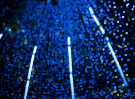 abstract background  bokeh circles for Christmas backgroundの写真素材