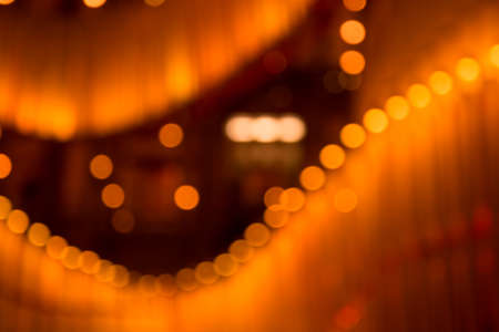 abstract background bokeh circles for Christmas backgroundの写真素材