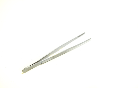 Forceps and medical scissors medical equipment.の写真素材