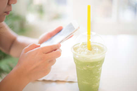 ice teaの写真素材