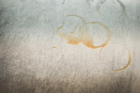 coffee cup stainsの写真素材