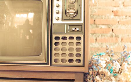 Vintage TVの写真素材