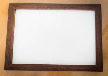 blank picture frameの写真素材