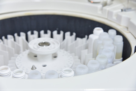 automate analyzer chemistry in laboratory.medical technology.の写真素材