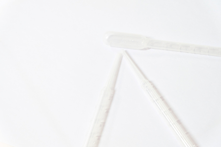 Dropper sero pipette auto pipette laboratory equipment medical background concept.の写真素材