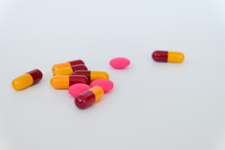 Drug prescription for treatment medication.の写真素材