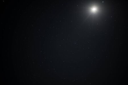 Night sky with stars.の写真素材