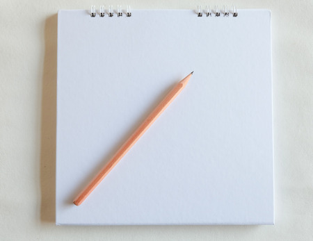 Pencil on calendar pagの写真素材