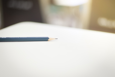 Blurred pencil in creative concept.の写真素材