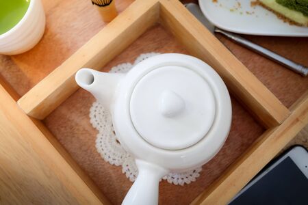 tea breakの写真素材