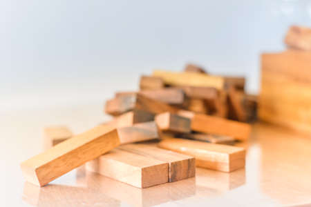 Building wood toy.の写真素材