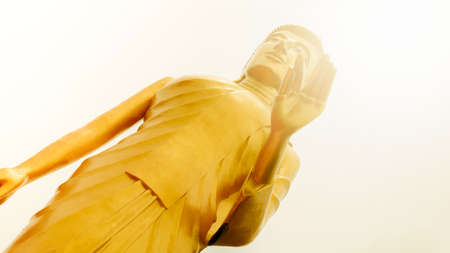 Buddha in temple Thailand.の写真素材