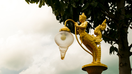 Buddha in temple Thailand.の写真素材