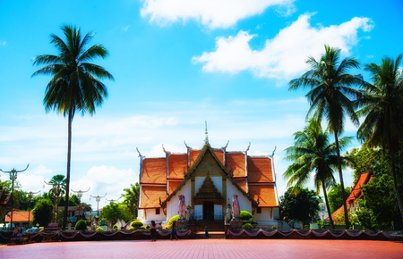 Phumin Temple in Nan Thailandの写真素材