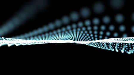 Abstracr background motion graphic  on black.