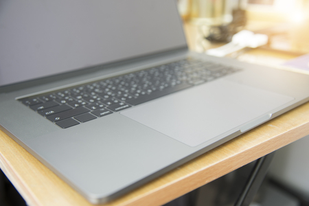 Close up graphic designer work space.の写真素材