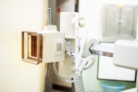 X-ray room in a hospital.Medical equipmentの写真素材