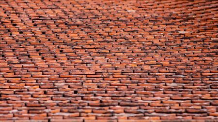 Brown Vintage roof abstract texture  background.の写真素材
