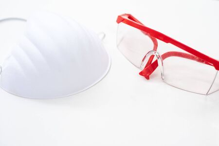PPE personal protective equipment with protec coronavirus or COVID-19 virus.の写真素材