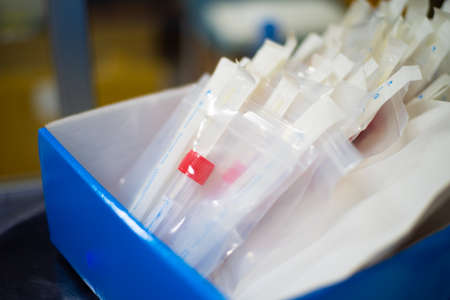 Equipment in laboratory science and medical concept.の写真素材